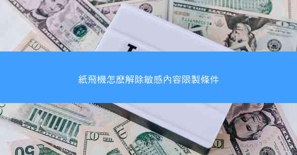 紙飛機怎麽解除敏感內容限製條件