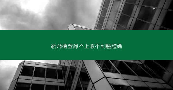 紙飛機登錄不上收不到驗證碼