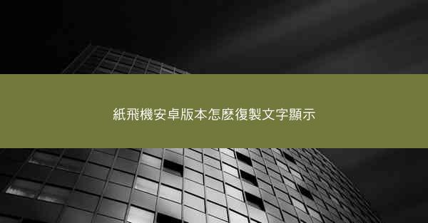 紙飛機安卓版本怎麽復製文字顯示