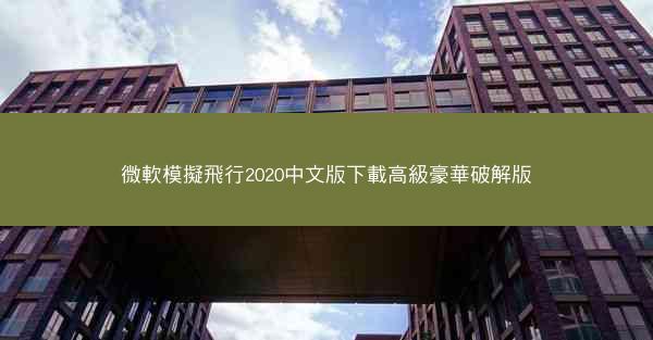 微軟模擬飛行2020中文版下載高級豪華破解版