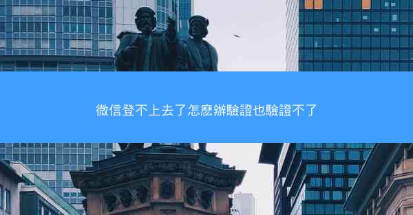 微信登不上去了怎麽辦驗證也驗證不了