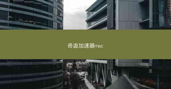 奇遊加速器mac