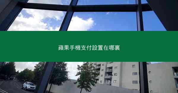 蘋果手機支付設置在哪裏