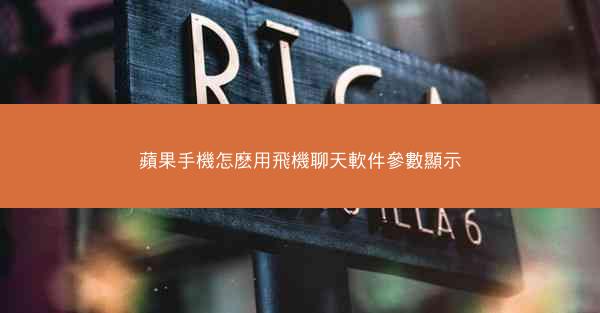 蘋果手機怎麽用飛機聊天軟件參數顯示