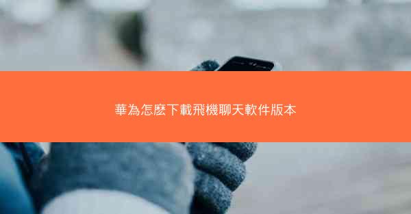 華為怎麽下載飛機聊天軟件版本