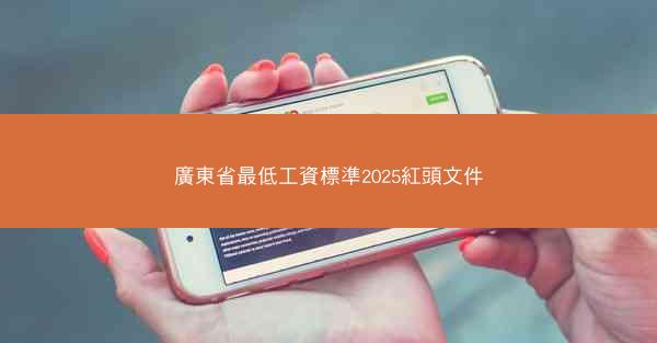 廣東省最低工資標準2025紅頭文件