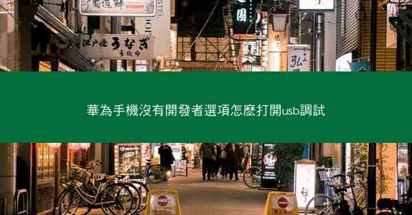 華為手機沒有開發者選項怎麽打開usb調試