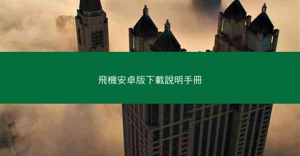 飛機安卓版下載說明手冊