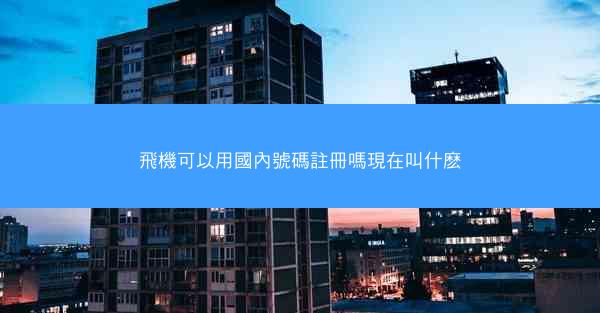 飛機可以用國內號碼註冊嗎現在叫什麽