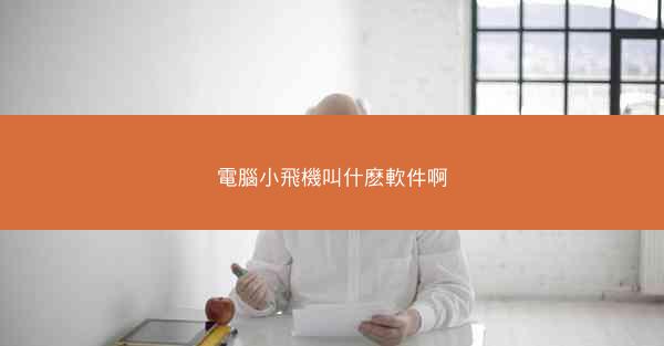 電腦小飛機叫什麽軟件啊