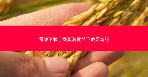 電腦下載手機版瀏覽器下載最新版