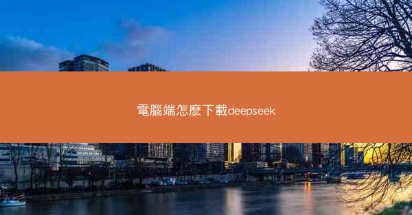 電腦端怎麽下載deepseek