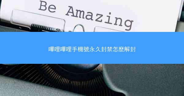嗶哩嗶哩手機號永久封禁怎麽解封