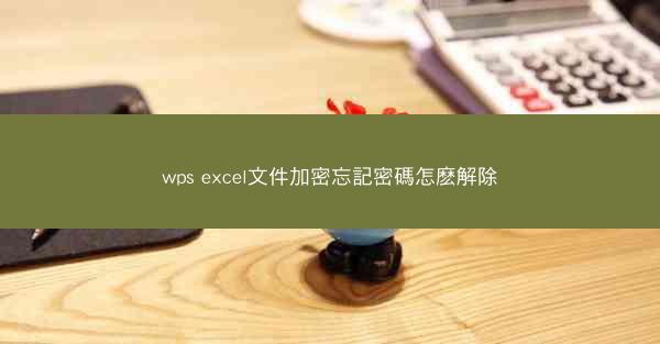 wps excel文件加密忘記密碼怎麽解除