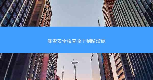 暴雪安全檢查收不到驗證碼