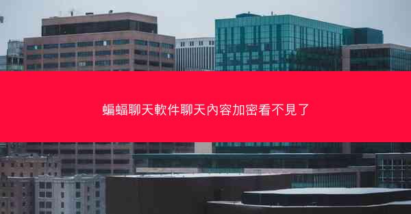 蝙蝠聊天軟件聊天內容加密看不見了