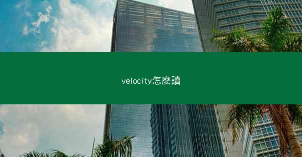 velocity怎麽讀