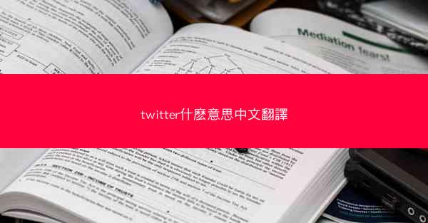 twitter什麽意思中文翻譯