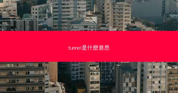 tunnel是什麽意思