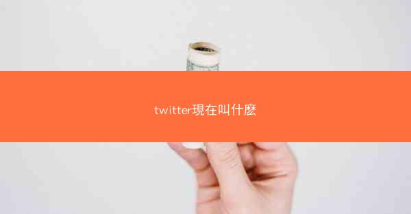 twitter現在叫什麽