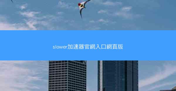 slower加速器官網入口網頁版