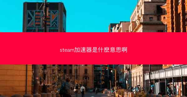 steam加速器是什麽意思啊