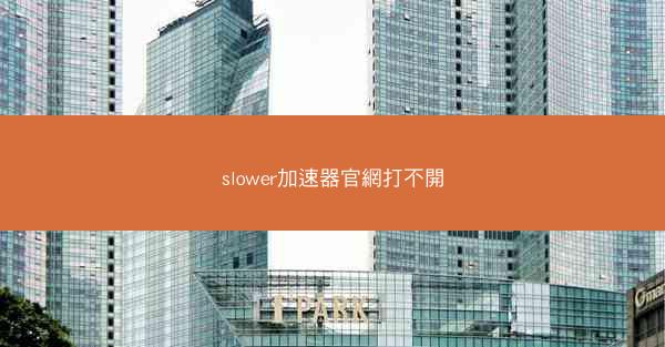 slower加速器官網打不開