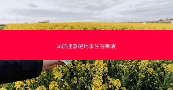 qq加速器絕地求生在哪裏