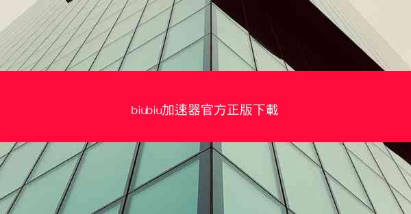 biubiu加速器官方正版下載