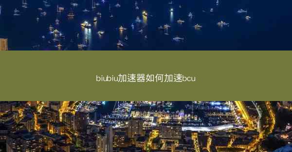 biubiu加速器如何加速bcu