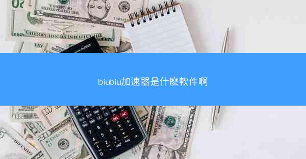 biubiu加速器是什麽軟件啊