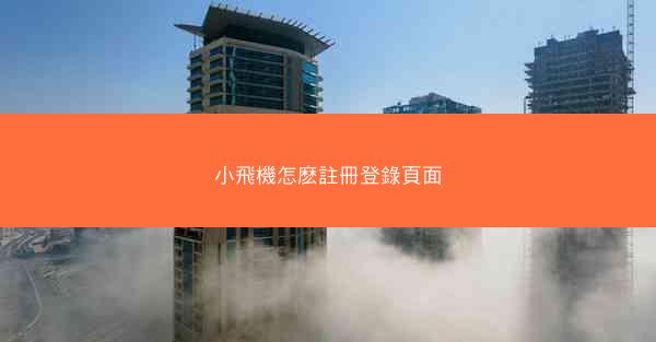 小飛機怎麽註冊登錄頁面