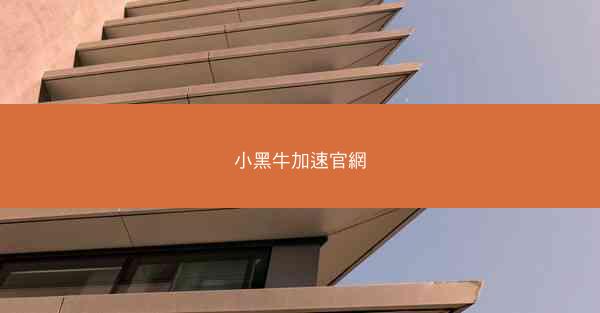 小黑牛加速官網