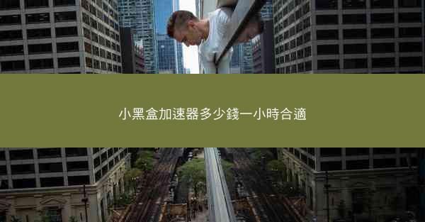 小黑盒加速器多少錢一小時合適