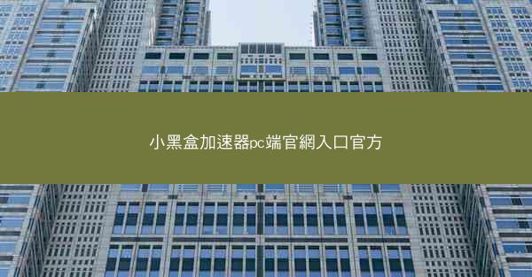 小黑盒加速器pc端官網入口官方