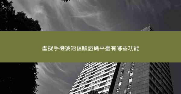 虛擬手機號短信驗證碼平臺有哪些功能