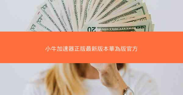 小牛加速器正版最新版本華為版官方