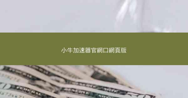 小牛加速器官網口網頁版