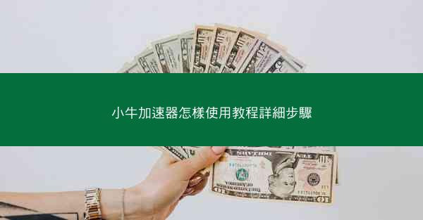 小牛加速器怎樣使用教程詳細步驟