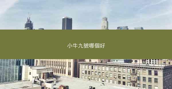 小牛九號哪個好