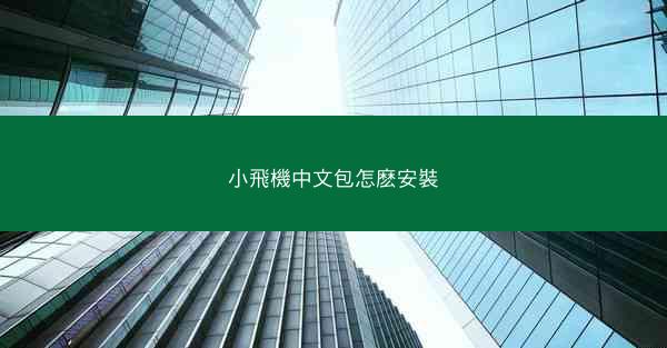 小飛機中文包怎麽安裝